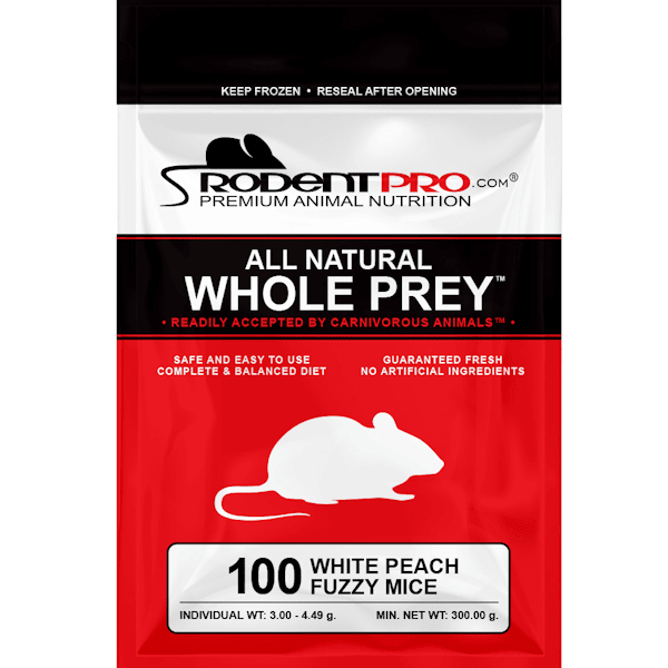 Frozen Peach Fuzzy Mice for Sale: Shop Online at RodentPro